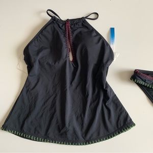 Lucky Brand Stitch Bathing / swimming suit.